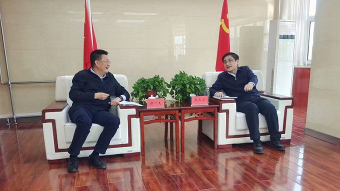 甘肅工程咨詢(xún)集團(tuán)與安寧區(qū)委區(qū)政府會(huì)談