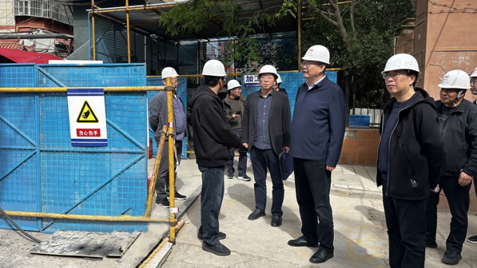 陳一夫到項目現(xiàn)場督導節(jié)前安全生產(chǎn)工作